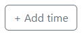 Add time rows